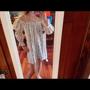 Reformation off shoulder dress sz4